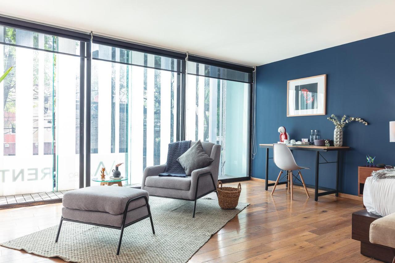 Casai Bright Designer Studio With Balcony In Polanco Meksika Dış mekan fotoğraf