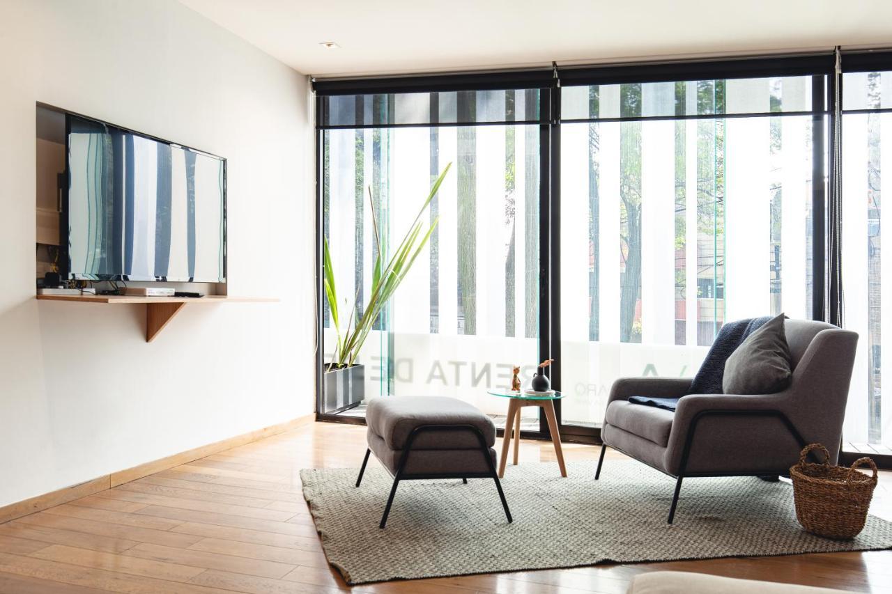 Casai Bright Designer Studio With Balcony In Polanco Meksika Oda fotoğraf